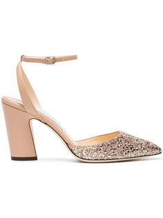 Micky 85 Glitter Pumps Jimmy Choo