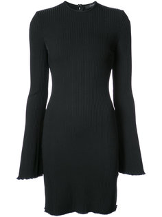 платье-джемпер в рубчик  Ellery