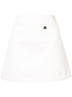 pocket front mini skirt Courrèges