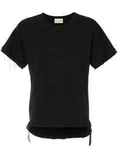 printed asymmetric T-shirt Andrea Bogosian