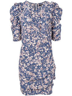 платье с рюшами и цветочным принтом Isabel Marant