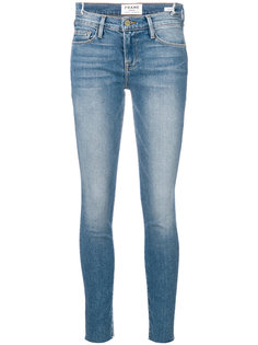 джинсы узкого кроя с эффектом "варенки" Frame Denim