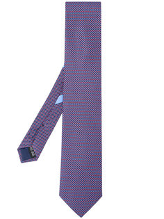 галстук с мелким узором Salvatore Ferragamo