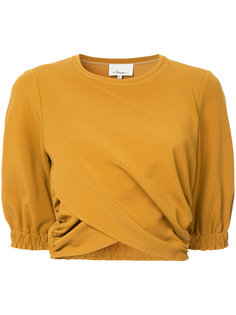 укороченный топ с драпировкой  3.1 Phillip Lim