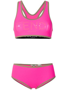 бикини с логотипом Fendi