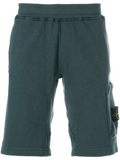 шорты с нашивкой логотипа Stone Island