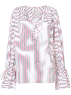 блузка свободного кроя в полоску Dvf Diane Von Furstenberg