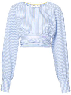 укороченная приталенная блузка Dvf Diane Von Furstenberg