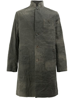 однобортное пальто Uma Wang