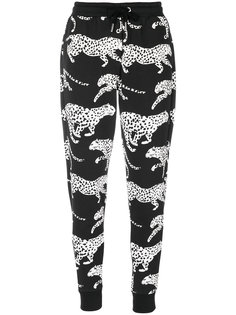 спортивные брюки с леопардовым принтом Zoe Karssen
