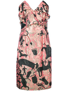 платье-бандо с принтом Vivienne Westwood