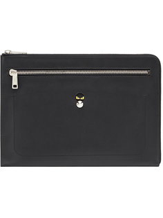 top zip clutch Fendi