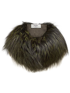 fur collar Fendi