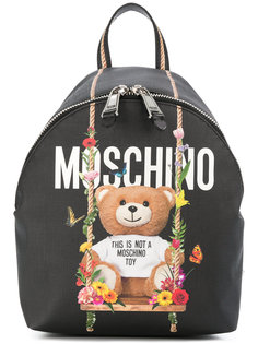 рюкзак с принтом медведя Moschino