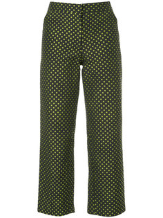 dotted cropped trousers  N Duo
