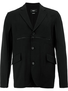 пиджак с декоративной молнией на груди Yang Li