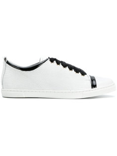 Женские кроссовки Tennis с эффектом кожи ящерицы Lanvin