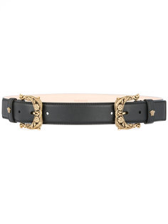 ремень с двумя пряжками Versace