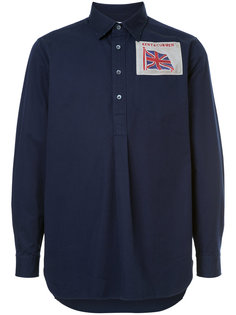 flag patch shirt  Kent & Curwen