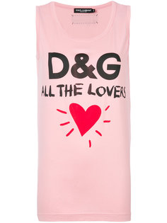 футболка All the Lovers Dolce & Gabbana