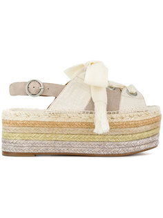 эспадрильи с наборной подошвой Chloé