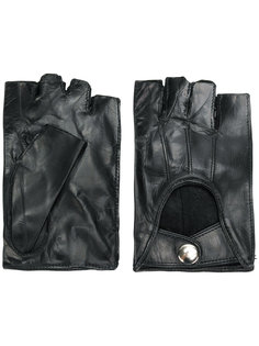 классические митенки Ann Demeulemeester Blanche
