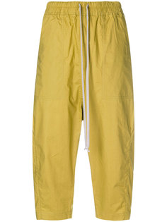 укороченные брюки на шнурке  Rick Owens DRKSHDW