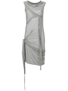 платье с запахом  Rick Owens DRKSHDW