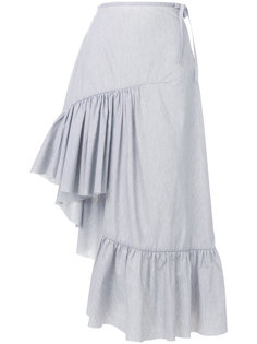 асимметричная юбка с оборками Marquesalmeida Marquesalmeida
