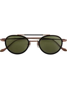 round framed sunglasses Matsuda