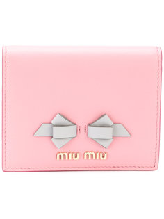 кошелек с бантом Miu Miu