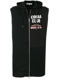 толстовка Cobra Club с капюшоном без рукавов McQ Alexander McQueen