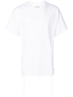 lace-up T-shirt