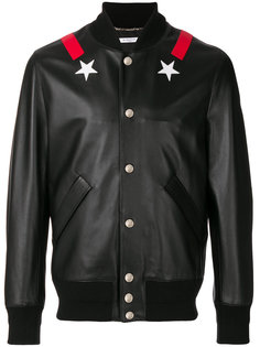 куртка-бомбер со звездами Givenchy