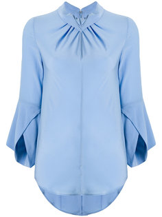 блузка с расклешенными рукавами Victoria Beckham