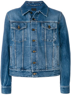 джинсовая куртка прямого кроя Saint Laurent