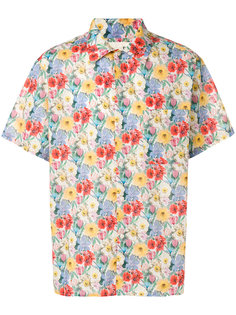 рубашка с короткими рукавами и цветочным принтом R13