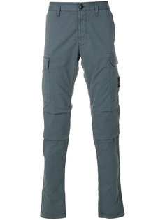 брюки чинос с накладными карманами Stone Island