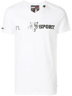 футболка с принтом-логотипом Plein Sport