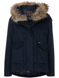 двухсторонняя парка с отделкой Woolrich