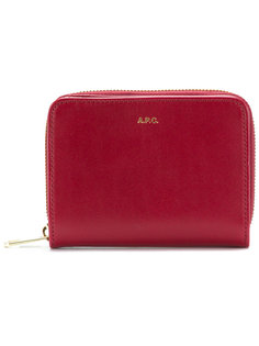 logo stamp wallet A.P.C.