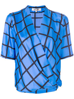 блузка с запахом Dvf Diane Von Furstenberg