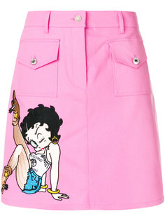 юбка с принтом Betty Boop Moschino