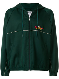 embroidered detail hooded jacket Doublet