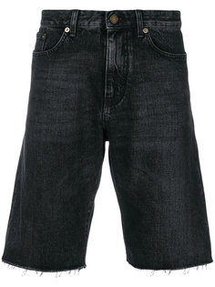 джинсовые шорты Saint Laurent