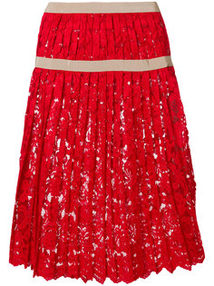 кружевная плиссированная юбка  Miahatami
