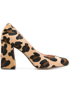 туфли-лодочки с леопардовым принтом Anna F.