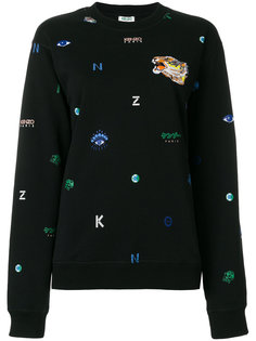 толстовка с нашивками  Kenzo