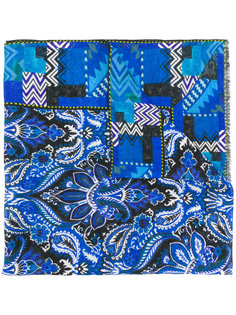 paisley geometric print scarf Etro