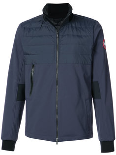 куртка на молнии с дутыми вставками Canada Goose